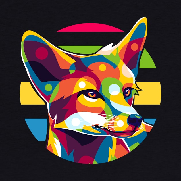 The Wild Fox by wpaprint